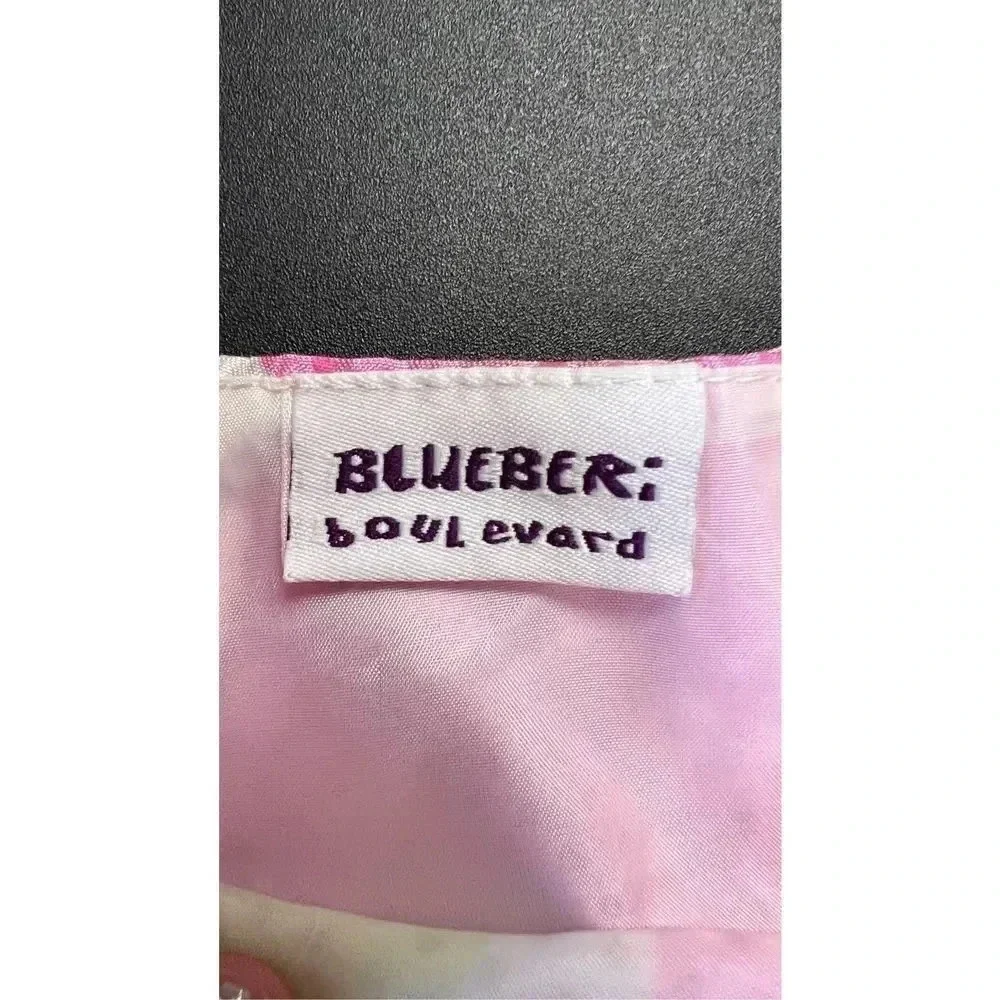 Vintage Blueberi Boulevard Little Girls 4T Polka Dot Tutu Easter Dress Wrap‎ Tie